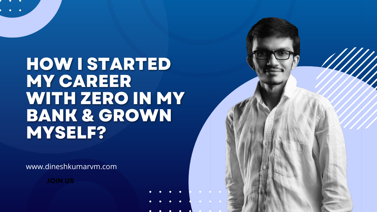 dinesh-kumar-vm-career