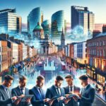 modern-skyscrapers-and-traditional-Irish-buildings-blending-seamlessly-in-Dublin