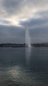 The-lake-in-Geneva-in-Switzerland