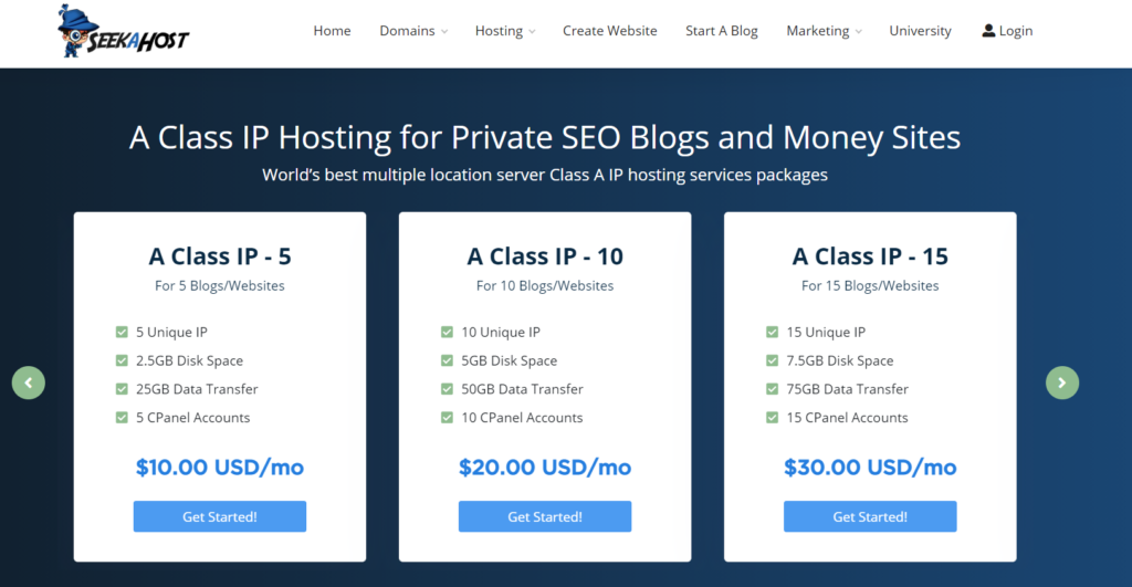 A-Class-IP-Hosting-plans-at-SeekaHost