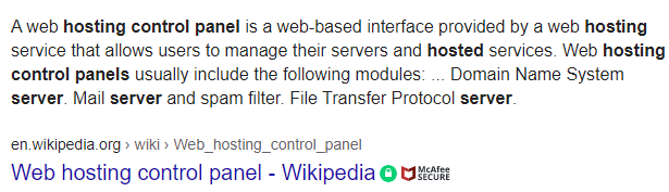 Host-Control-Panel