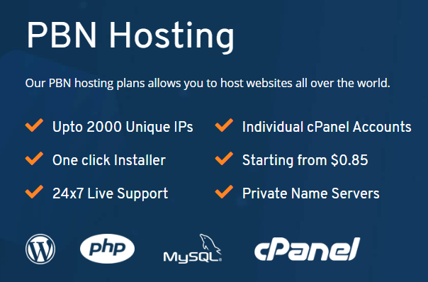 Private Blog Network Hosting