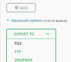 export file