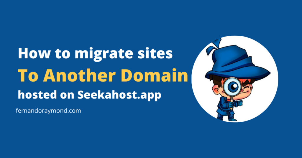 migrate to another domain